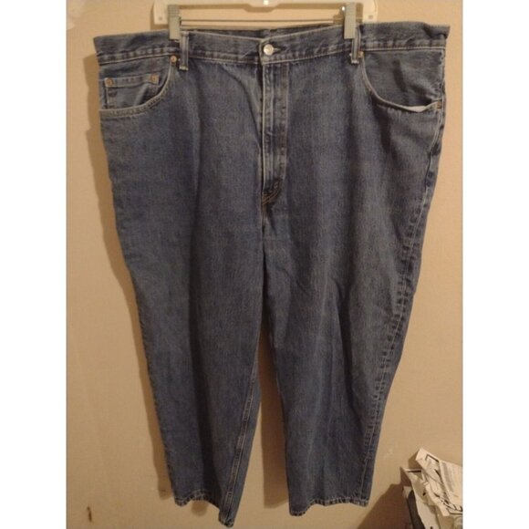 Levi's 560 Classic Straight Leg Denim Jeans Blue True Size Is 44x29 - Picture 1 of 12